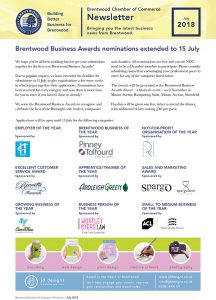 Brentwood Chamber July Newsletter