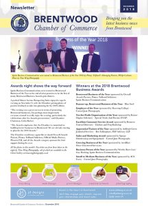 Brentwood Chamber of Commerce Newsletter December 2018