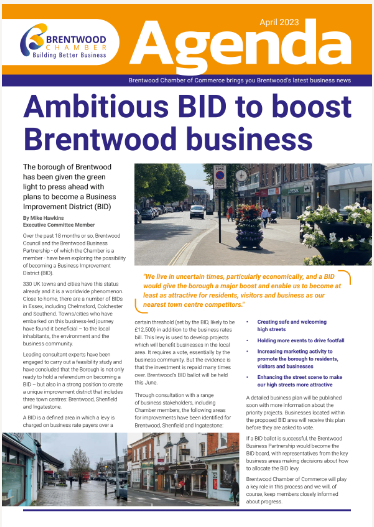 Brentwood Chamber of Commerce Newsletter October 2020